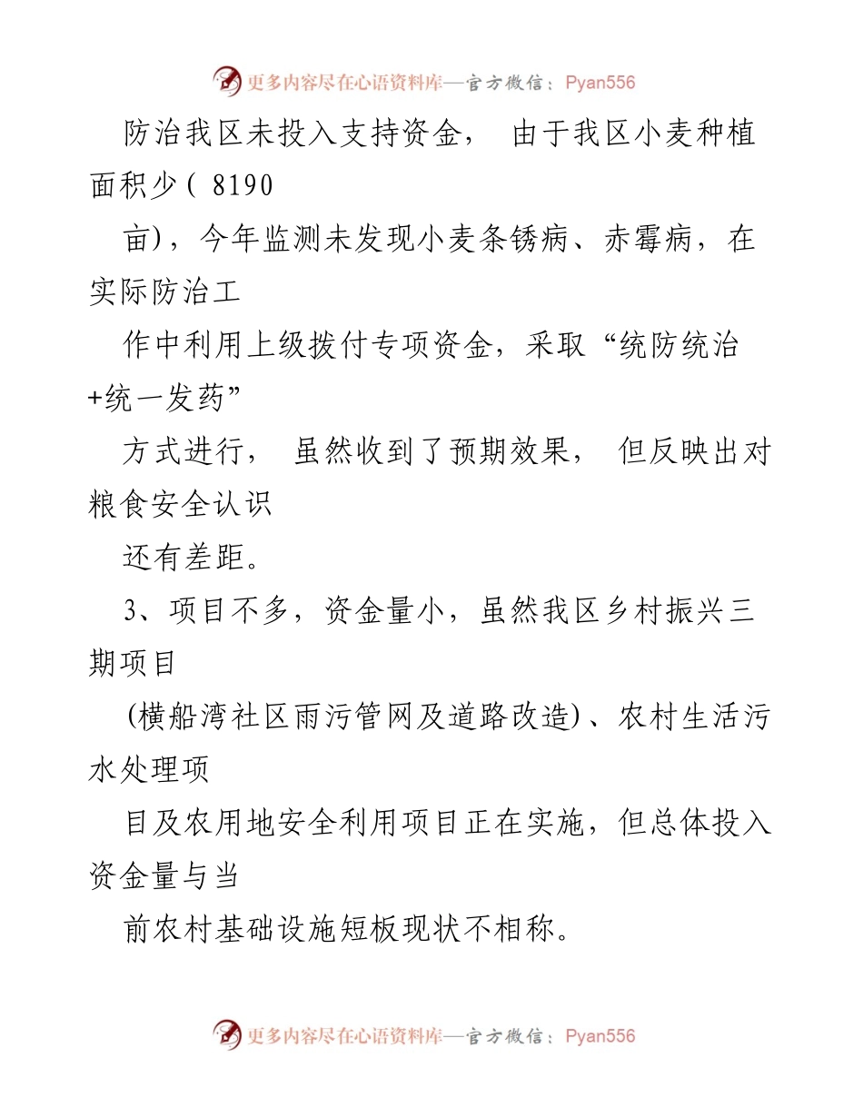 [工作总结] 乡村振兴 - 乡村振兴工作问题及改进措施.docx_第2页