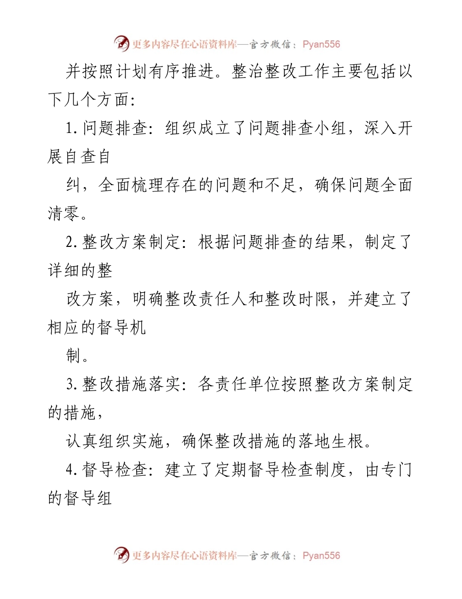 [工作总结] 主题教育整治整改 - 主题教育整治整改工作情况总结报告.docx_第2页
