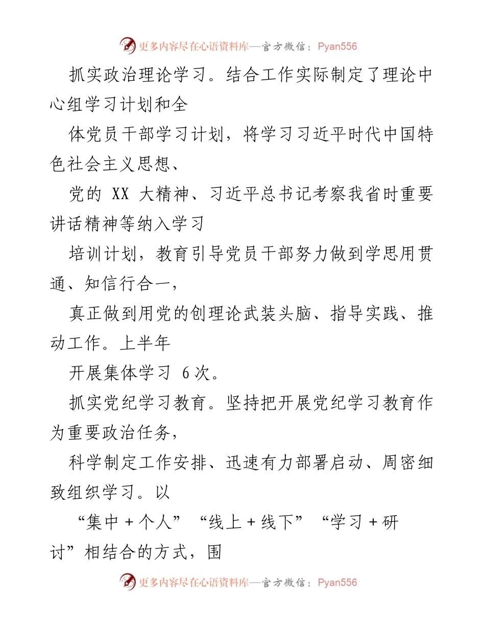 [工作总结] XX镇 - 2024年上半年工作总结与下半年计划.docx_第2页