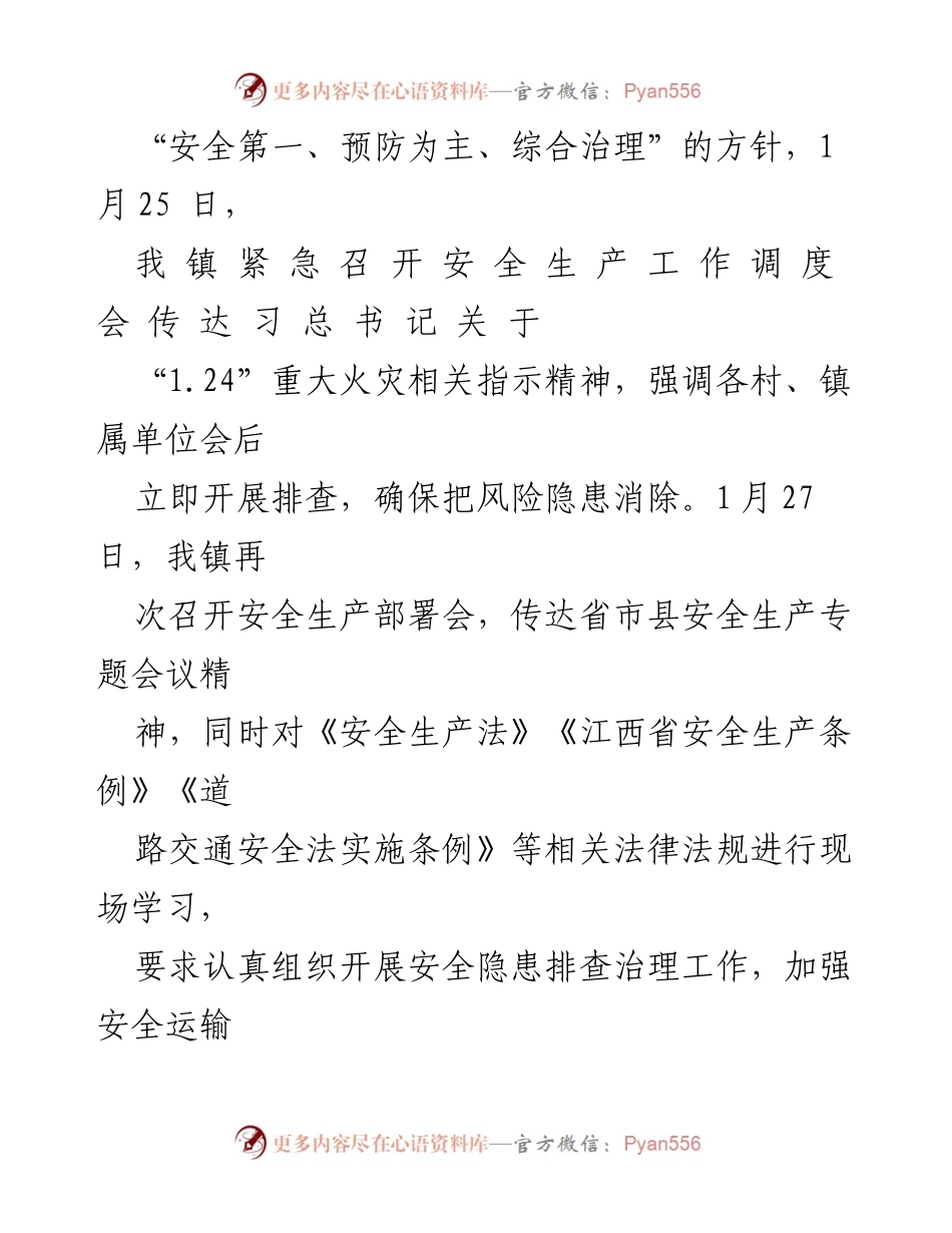 [工作总结] 主题党日活动 - X镇“我是党员，安全有我”主题党日活动总结.docx_第2页