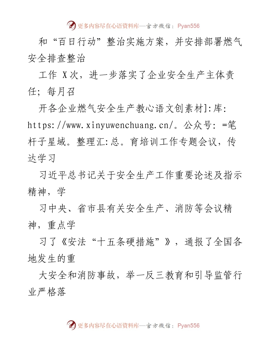 [工作总结] 两会期间 - 燃气与供热设施安全工作总结_1.docx_第2页