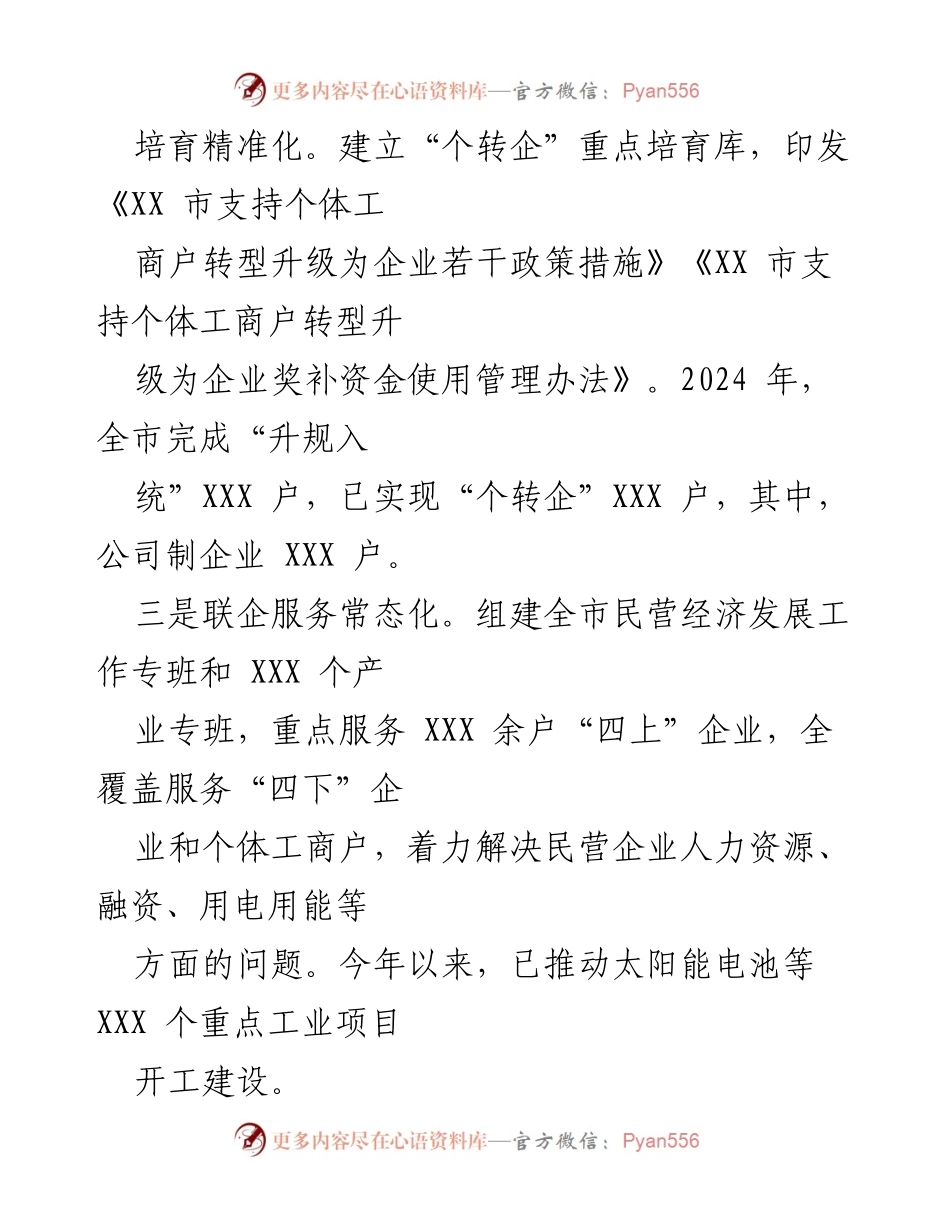 [工作总结] XX市营商环境建设 - 强化“四个三”举措，助力一流营商环境建设.docx_第2页