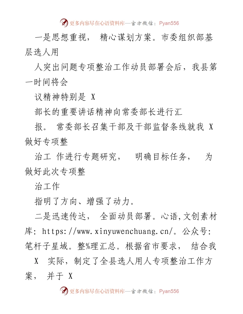 [工作总结] 专项整治行动 - 选人用人突出问题专项整治行动阶段性总结_1.docx_第2页