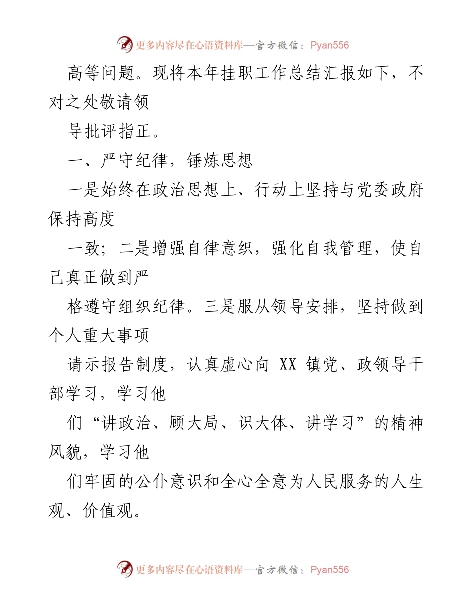 [工作总结] 乡镇党委 - 乡镇党委副书记年度工作总结报告.docx_第2页