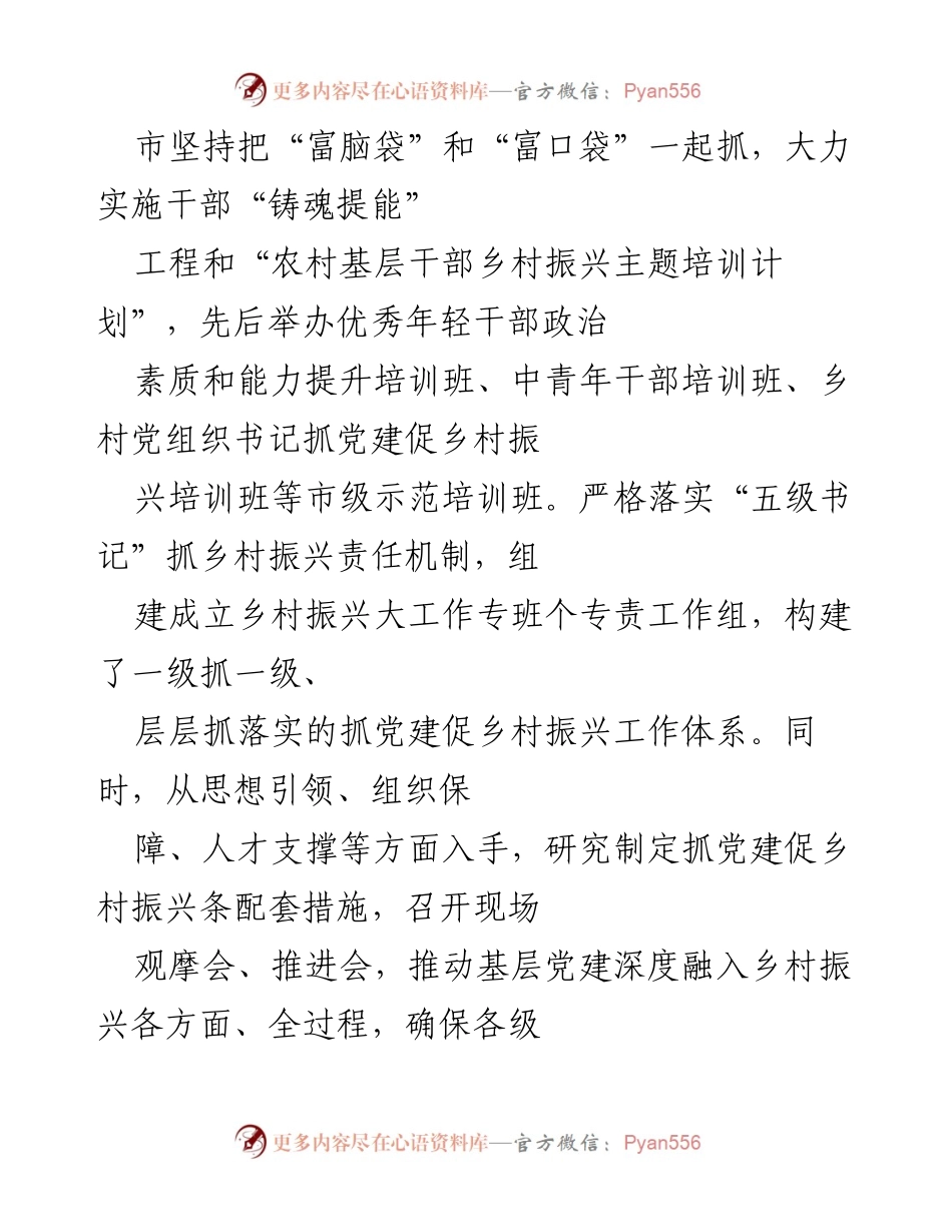 [工作总结] 乡村振兴 - 党建引领乡村振兴工作总结.docx_第2页