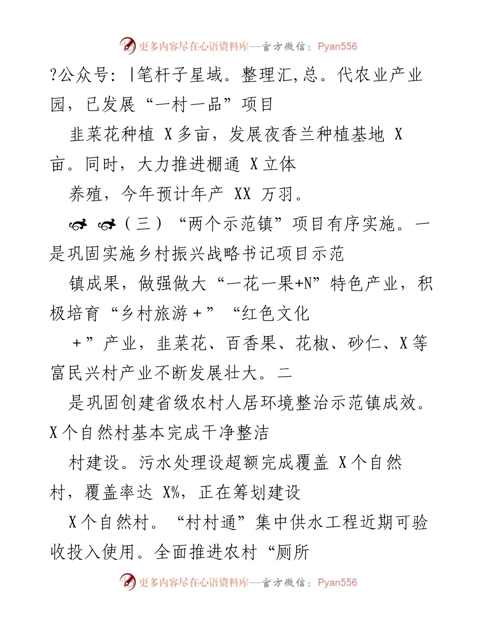 [工作总结] 乡村振兴工作会议 - 乡村振兴与生态经济发展工作总结.docx_第2页