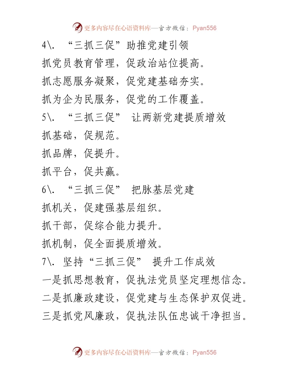 [工作总结] “三抓三促”行动 - 提升工作成效与党建活力的实践探索.docx_第2页