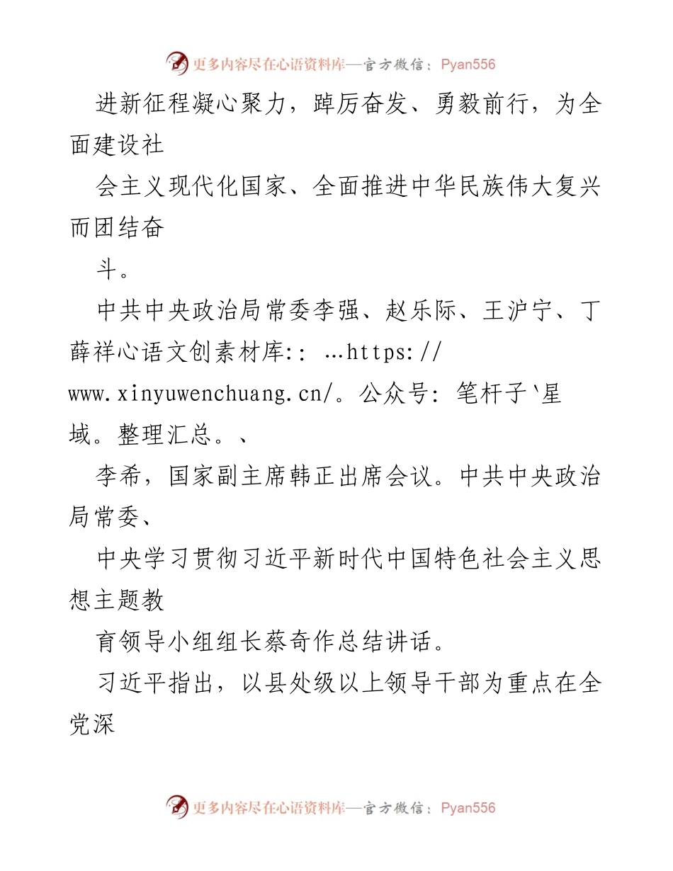 [工作总结] 主题教育工作会议 - 扎实推进新时代中国特色社会主义思想主题教育.docx_第2页