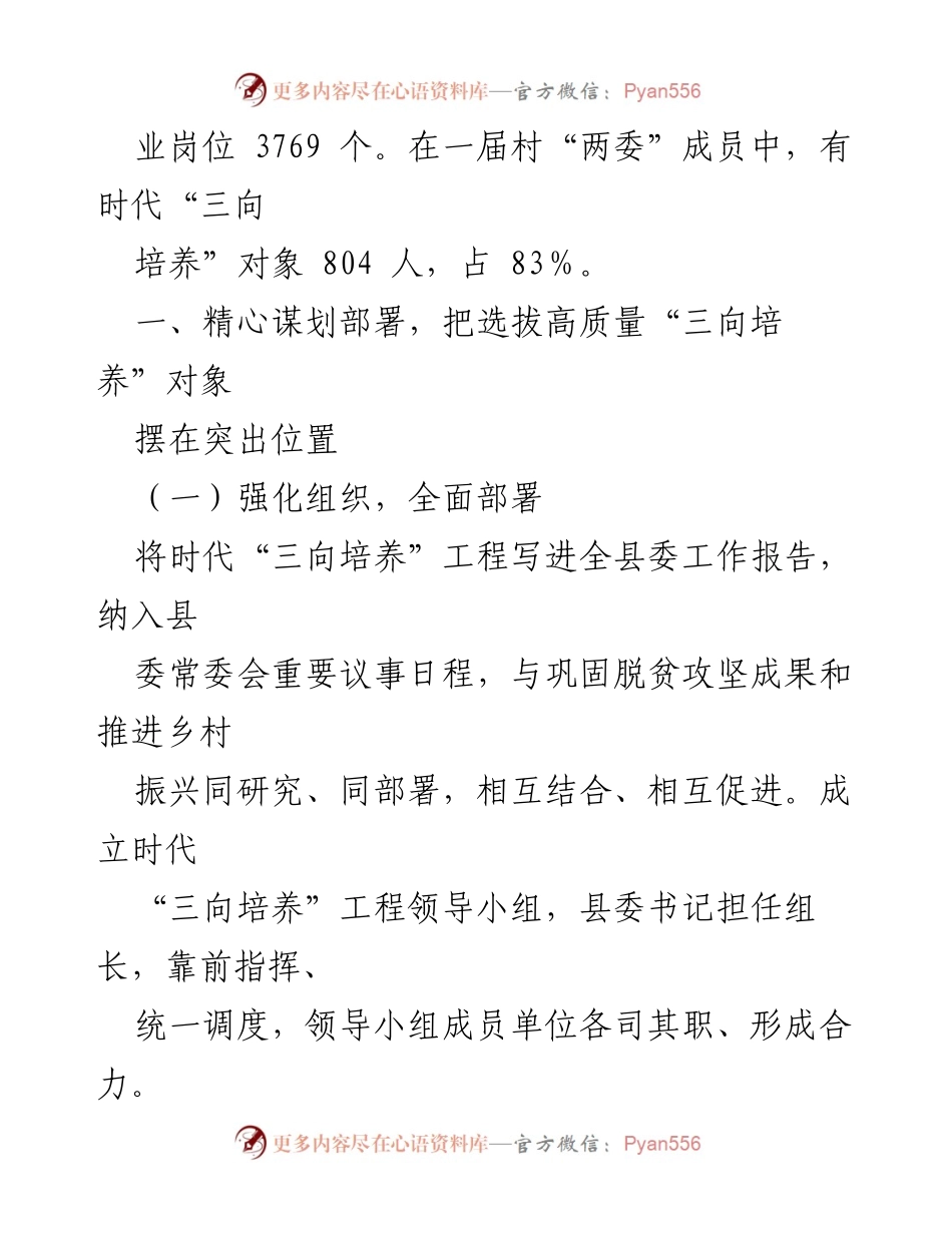 [工作总结] 乡村振兴 - 宾县“三向培养”工程实施成效与经验总结.docx_第2页