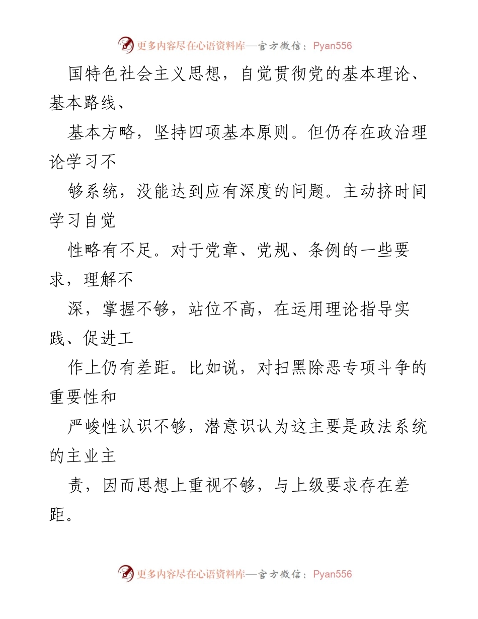 [工作总结] 主题教育 - 自我审视与整改措施总结.docx_第2页