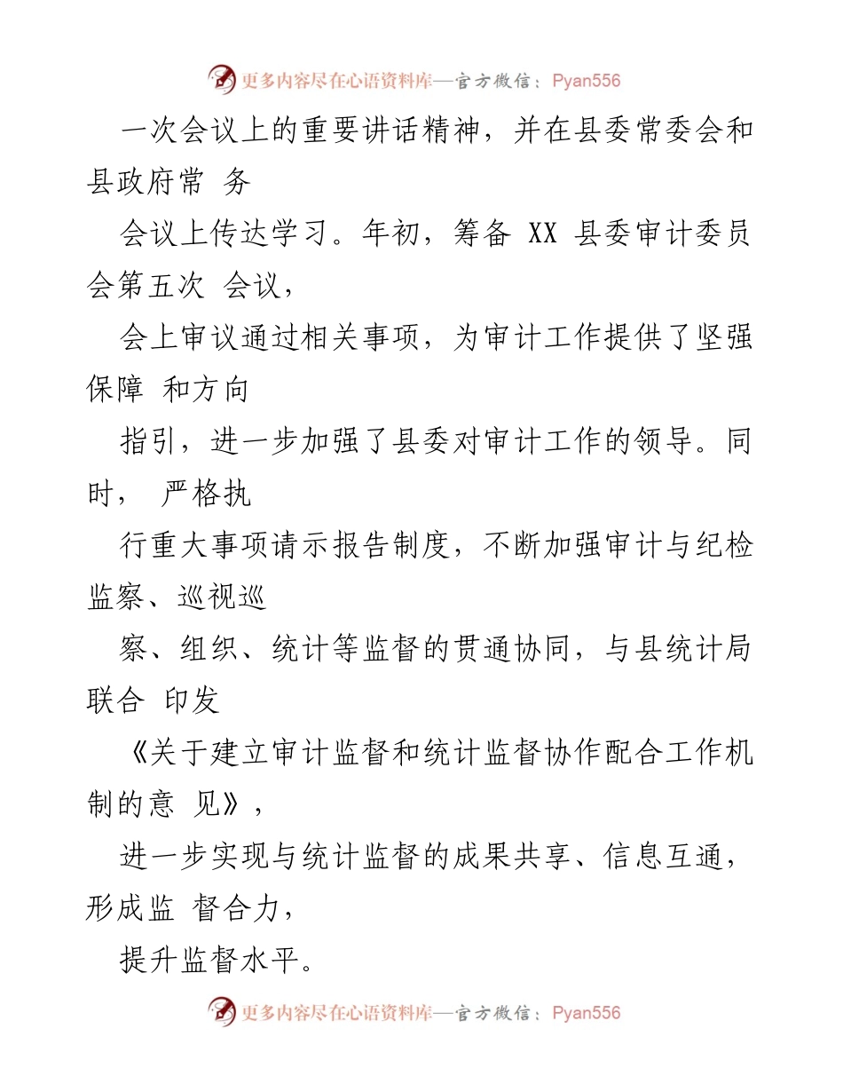 [工作总结] 上半年审计工作 - 2023年上半年审计工作总结报告.docx_第2页