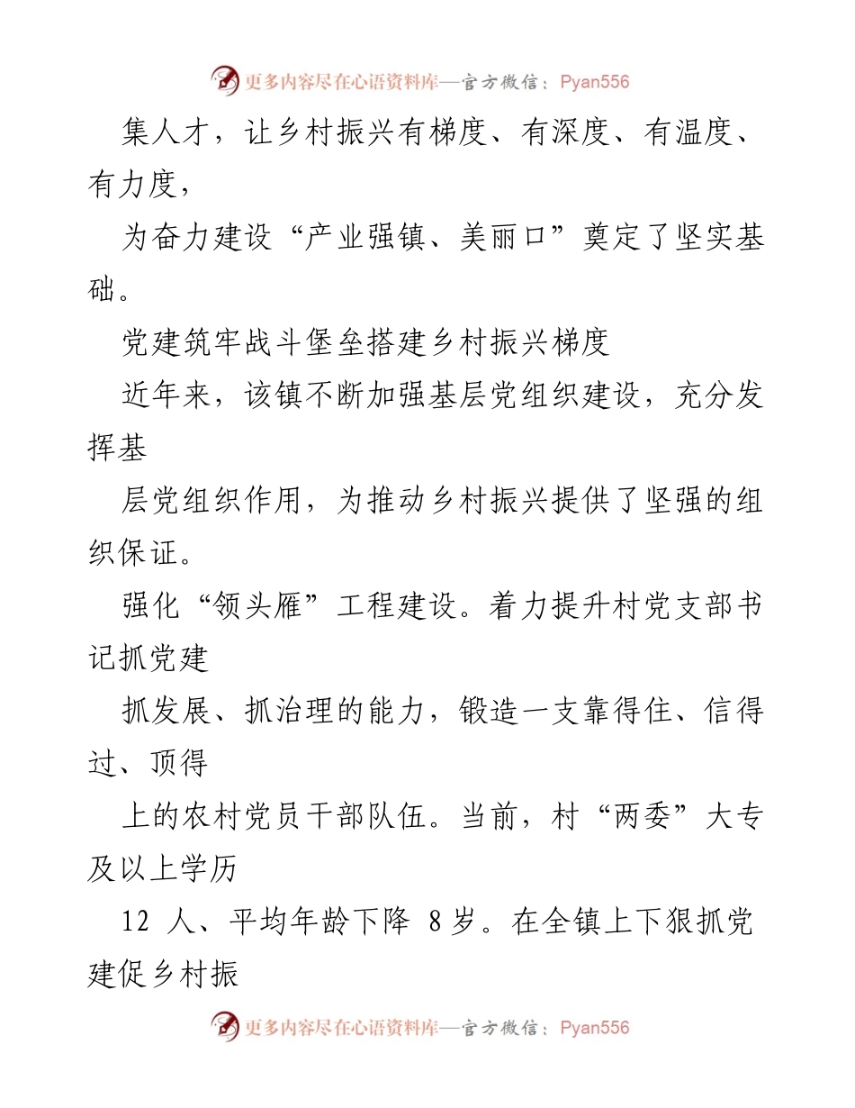 [工作总结] 乡村振兴 - 党建引领乡村振兴的经验总结与实践探讨.docx_第2页