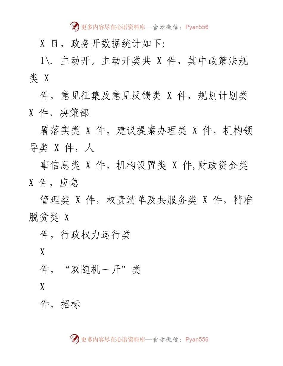 [工作总结] 上半年政务公开工作 - 2023年XXX县卫健委上半年政务公开工作总结与改进措施.docx_第2页