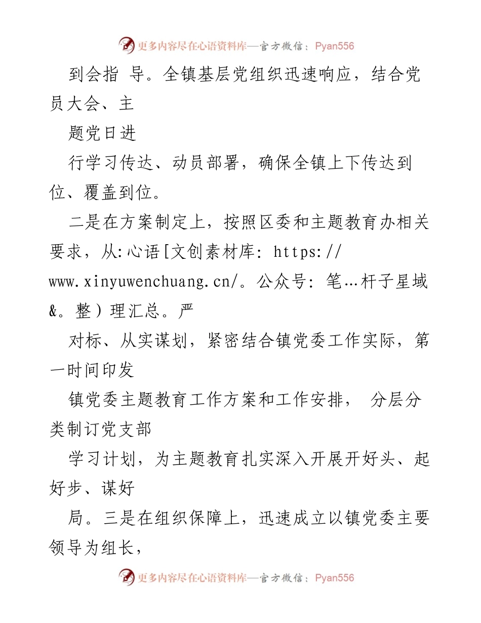 [工作总结] 乡镇 - 第二批主题教育实施成效总结.docx_第2页
