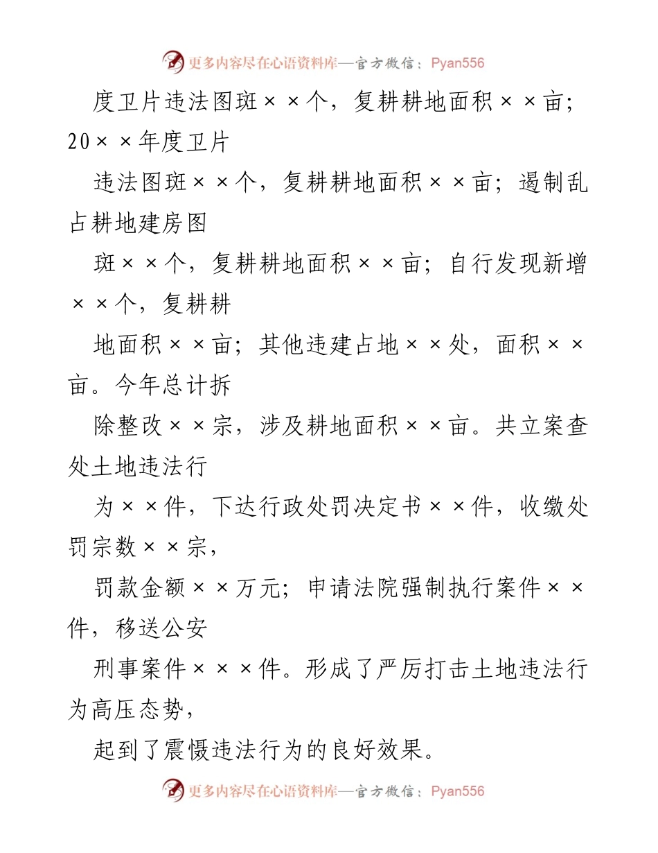 [工作总结] XX县自然资源局 - 2022年度工作总结报告.docx_第2页