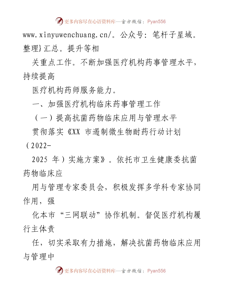 [工作总结] 两会 - 2024年XX市药政管理工作要点与实施策略.docx_第2页