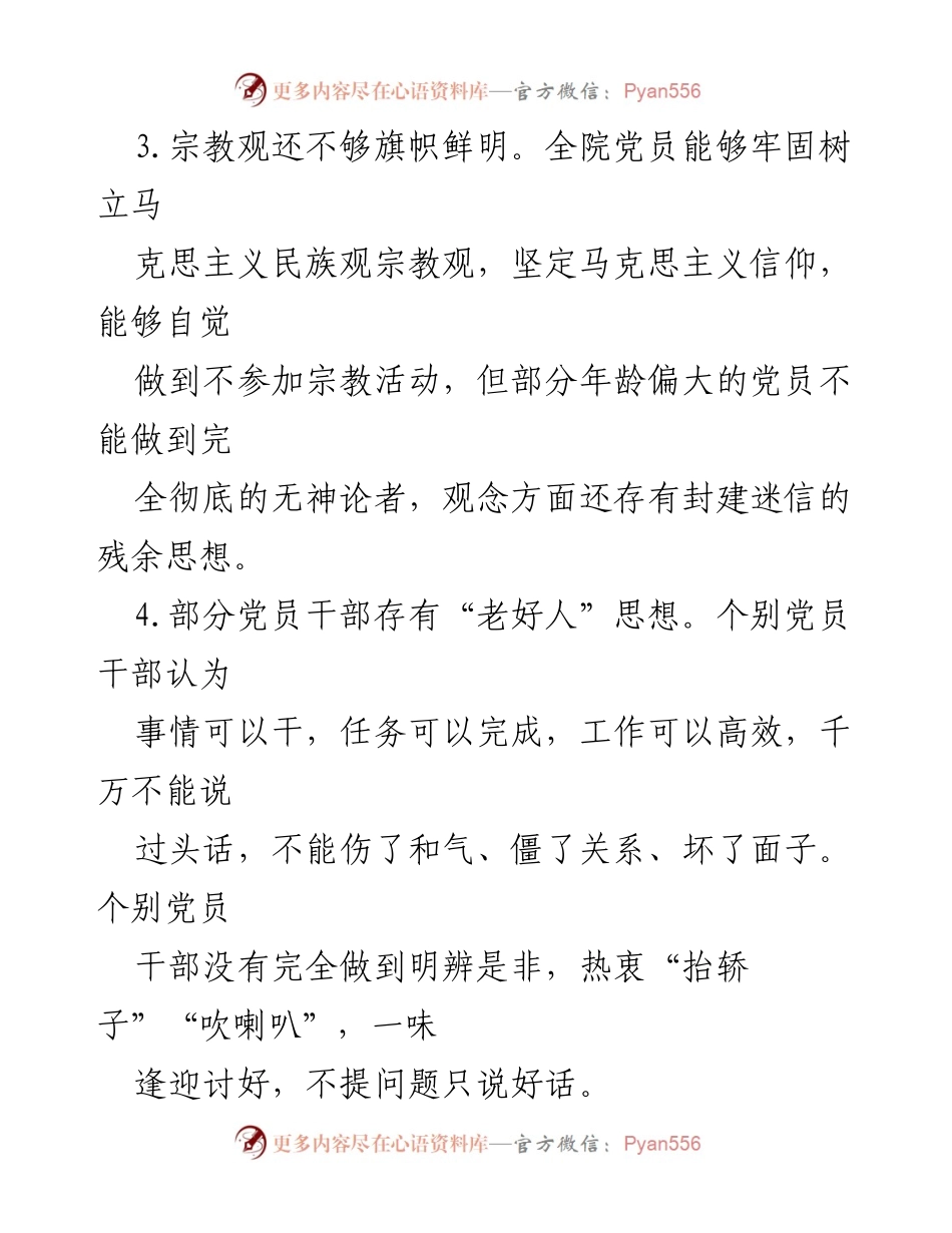 [工作总结] 主题教育 - 2023年主题教育问题检视与整改建议.docx_第2页