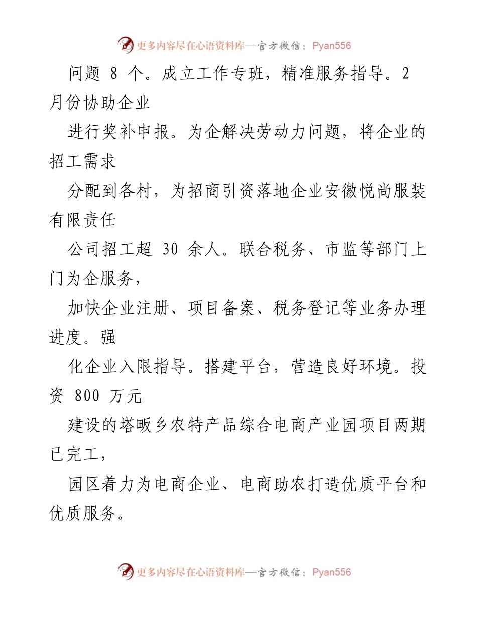 [工作总结] 乡镇工作 - XX乡任务落实情况报告.docx_第2页