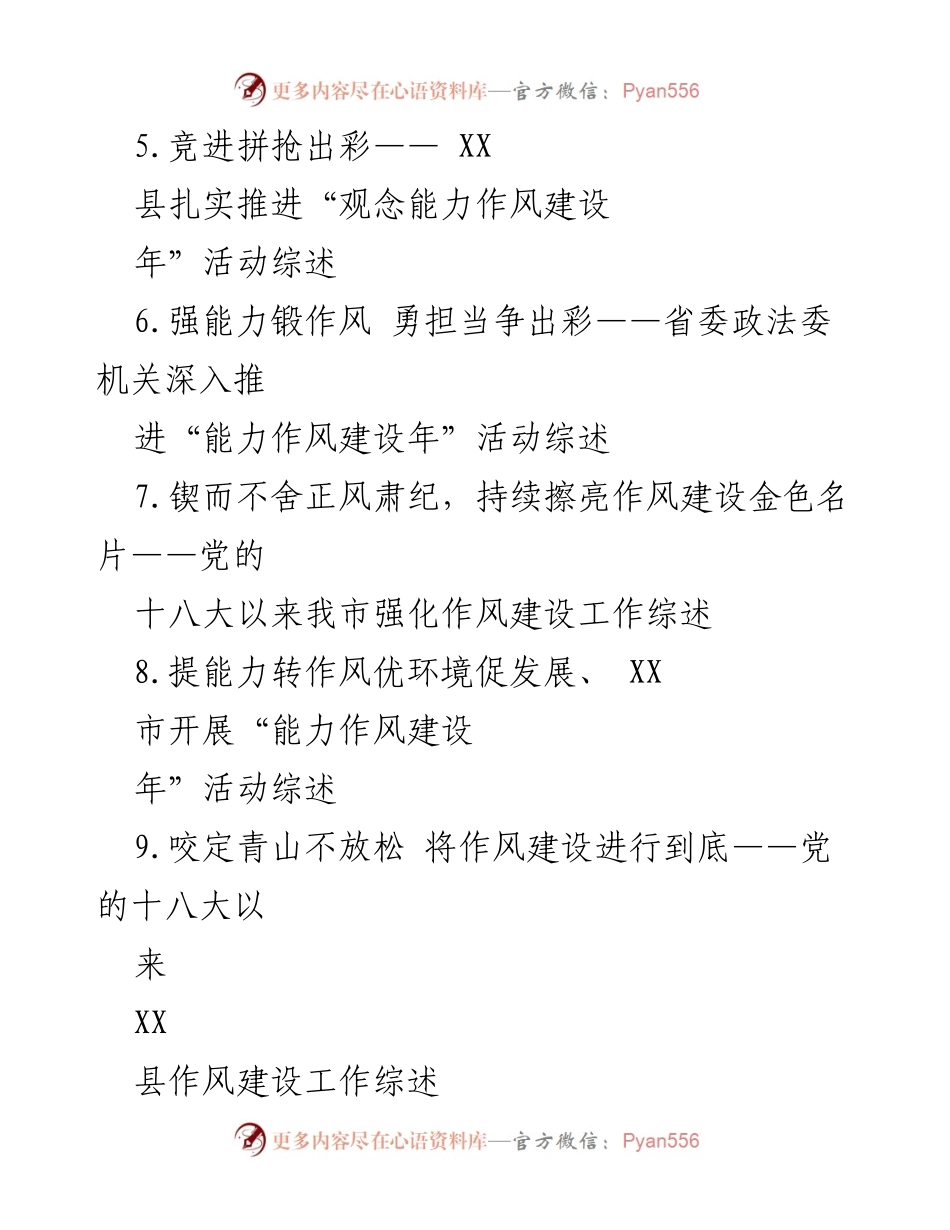 [工作总结] 作风建设 - 2022年作风建设工作综述汇编.docx_第2页