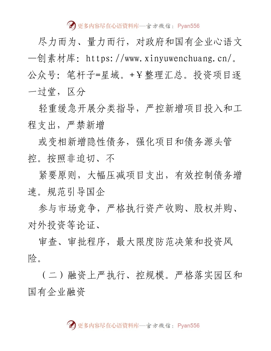 [工作总结] 债务风险防控 - X市债务风险防控工作经验总结.docx_第2页