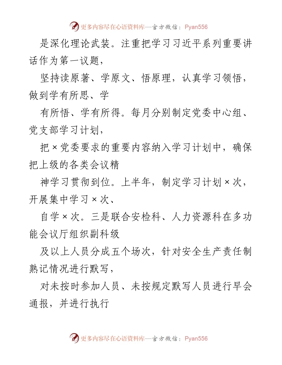 [工作总结] 党建工作 - 2024年上半年党建工作总结报告_19.docx_第2页