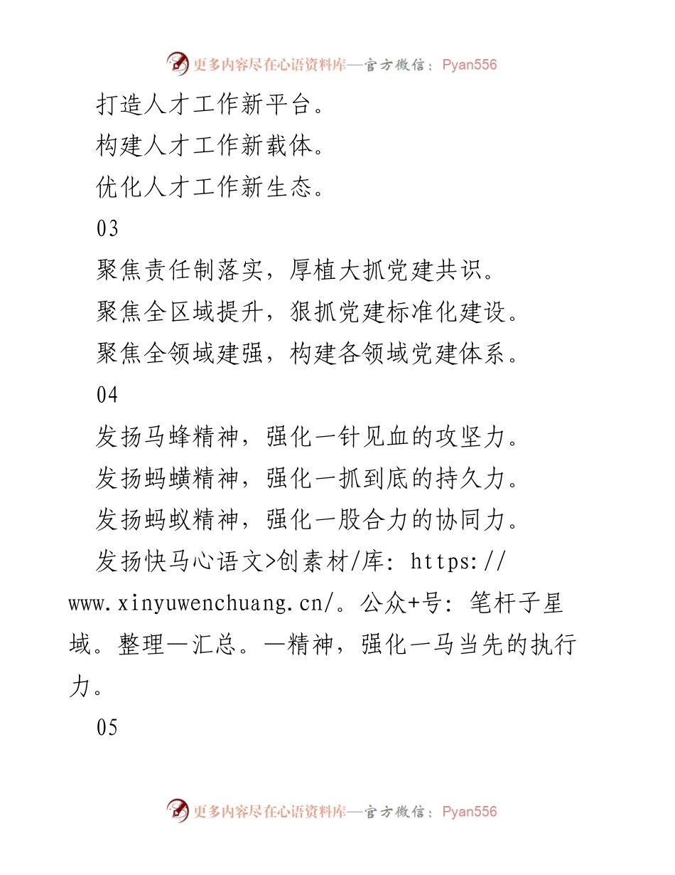 [工作总结] 党建工作 - 打造新生态，强化党建责任与执行力.docx_第1页