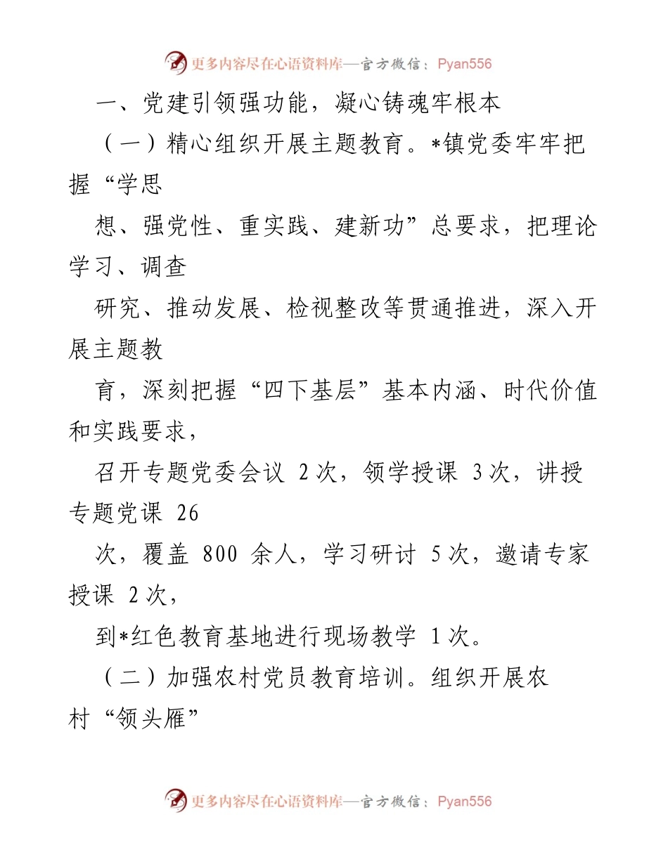[工作总结] 乡镇年度总结 - 2023年工作总结与2024年工作计划.docx_第2页