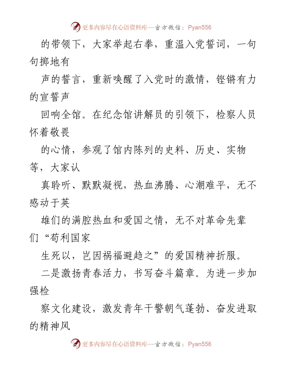 [工作总结] 五四青年节活动 - 检察院五四青年节活动总结与展望.docx_第2页