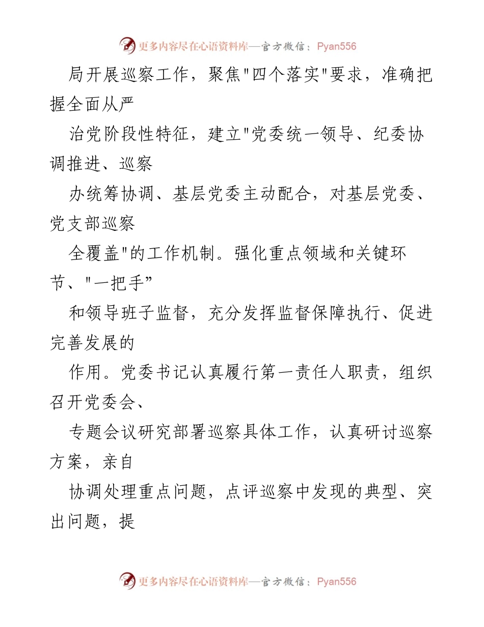 [工作总结] 企业党内巡察 - 加强企业党内巡察监督的实践与思考.docx_第2页