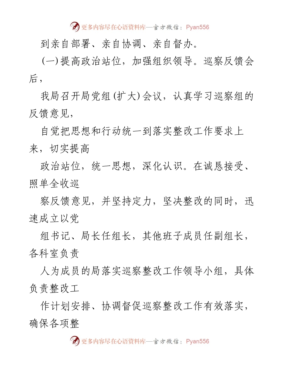 [工作总结] 人力资源和社会保障局 - 巡察整改情况报告.docx_第2页