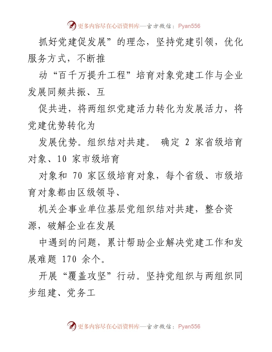 [工作总结] 党建工作会议 - 2024年“两”党建工作推进与成效总结.docx_第2页