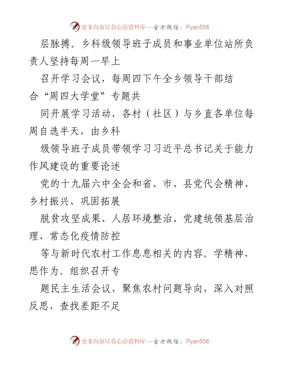 [工作总结] 乡镇能力作风建设年活动 - __乡能力作风建设年活动推进做法及成效汇报.docx_第2页