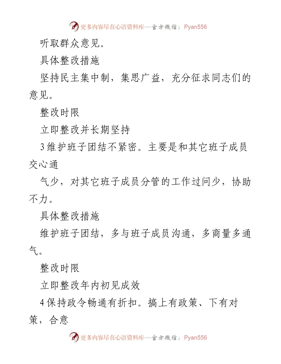 [工作总结] 党员整改 - 党员检视问题及整改措施总结.docx_第2页