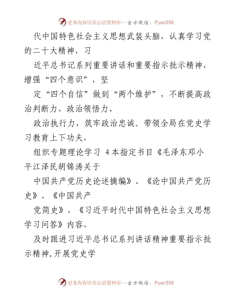 [工作总结] 党建工作 - 2022年局党支部党建工作总结.docx_第2页