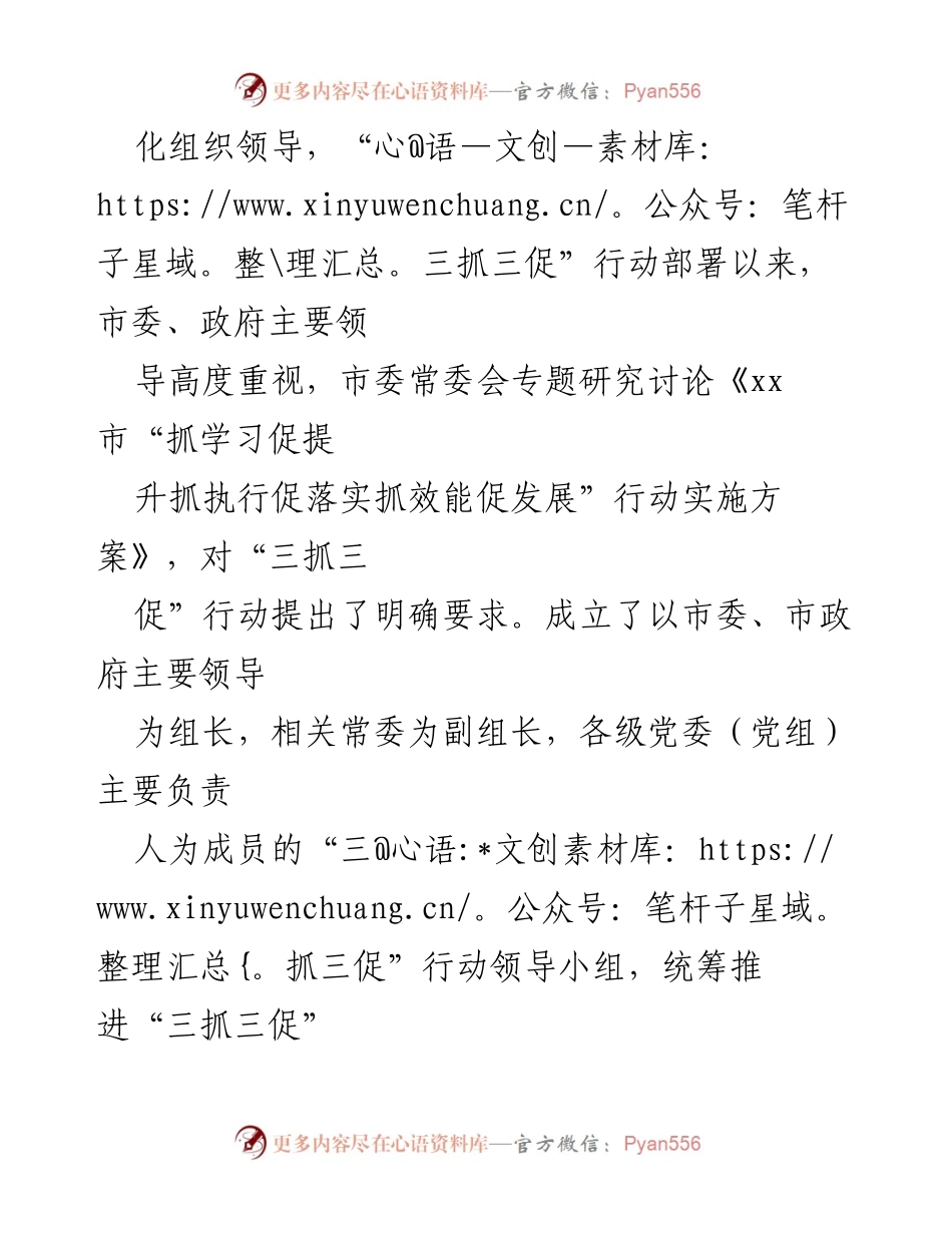 [工作总结] 会议部署 - xx市“三抓三促”行动阶段性工作总结与实施成效.docx_第2页