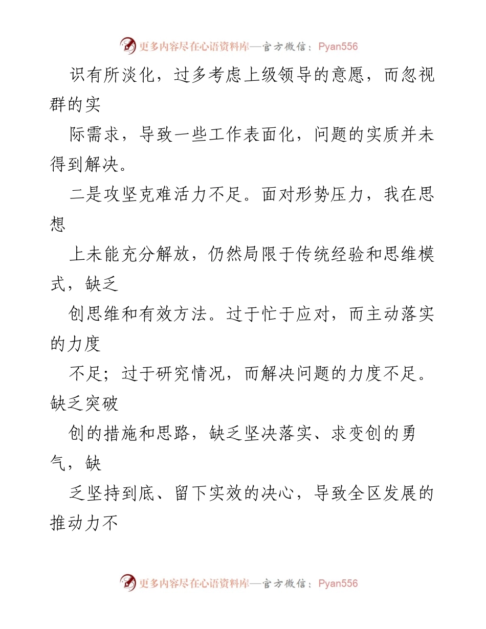 [工作总结] 会议 - 宗旨践行与服务人民存在问题的总结分析.docx_第2页