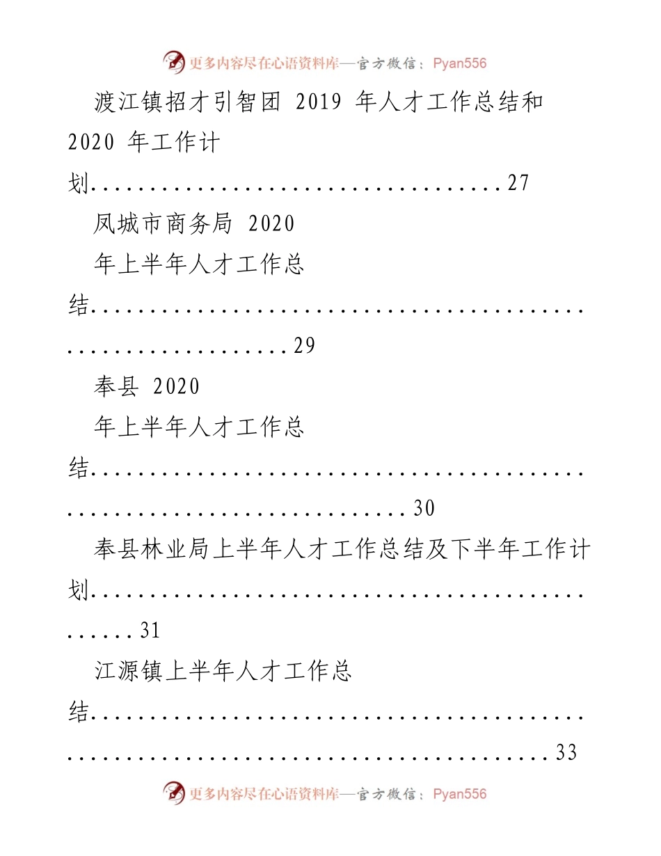 [工作总结] 人才工作 - 各镇区人才工作总结及未来计划报告.docx_第2页