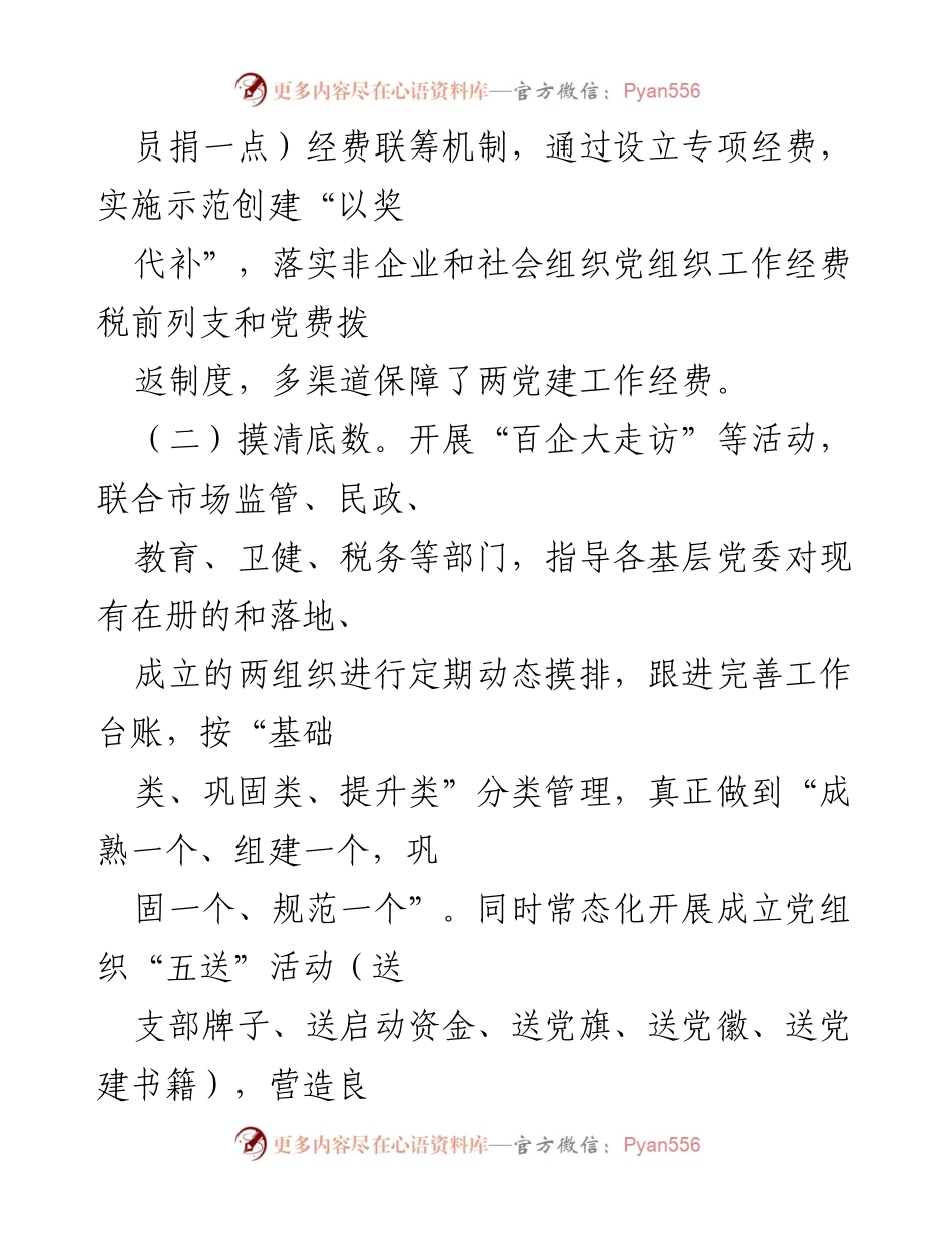 [工作总结] 党建工作 - 红色引擎推动两党组织高质量发展工作总结.docx_第2页