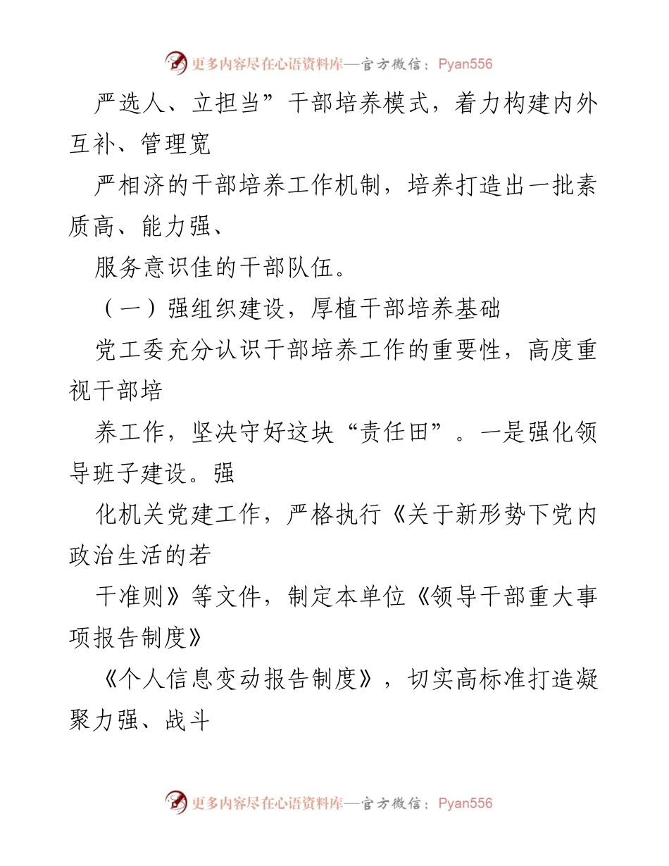 [工作总结] 党工委 - 2022年选人用人专项工作报告.docx_第2页
