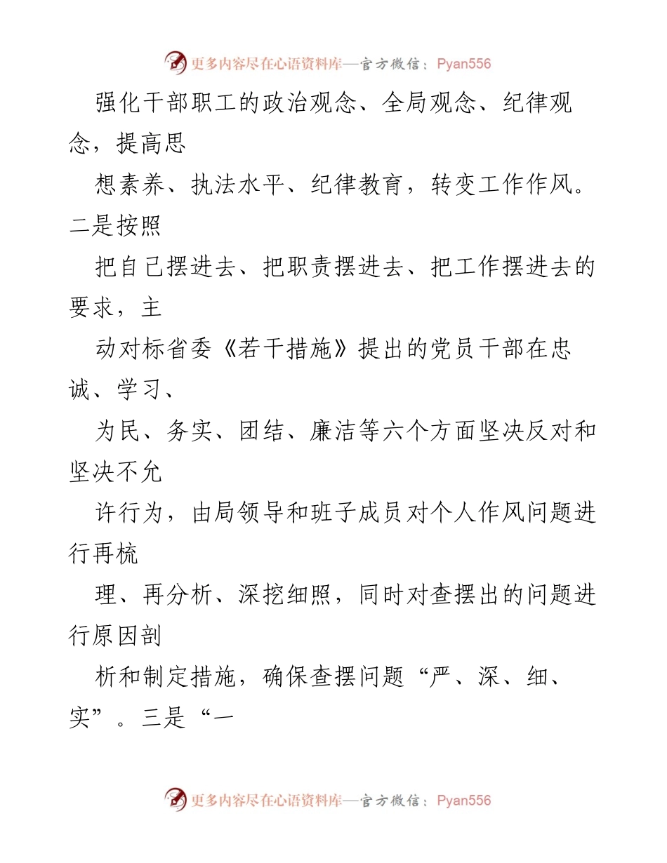 [工作总结] 作风建设行动 - 作风建设整改落实情况报告.docx_第2页