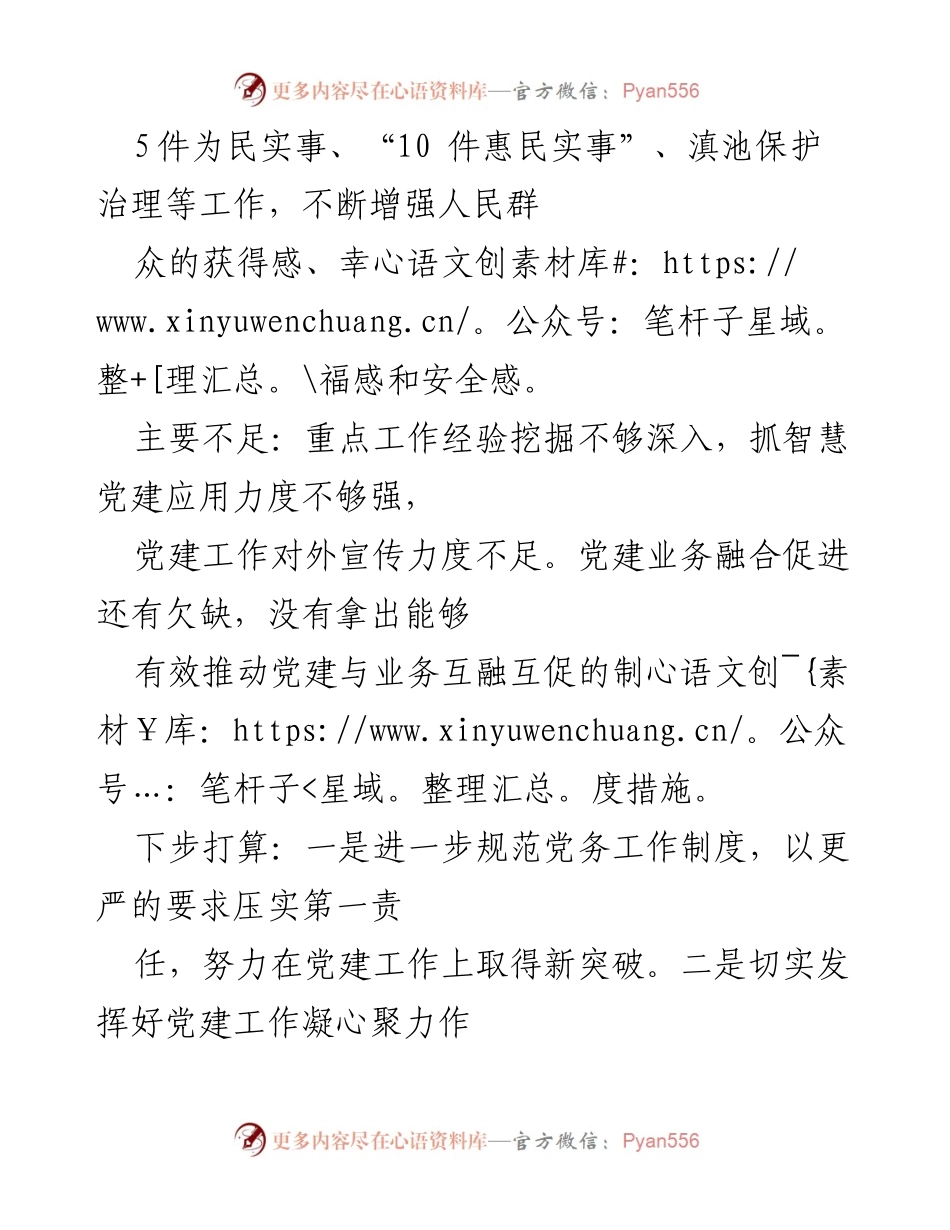[工作总结] 党建工作 - 党建引领民生服务新作为.docx_第2页