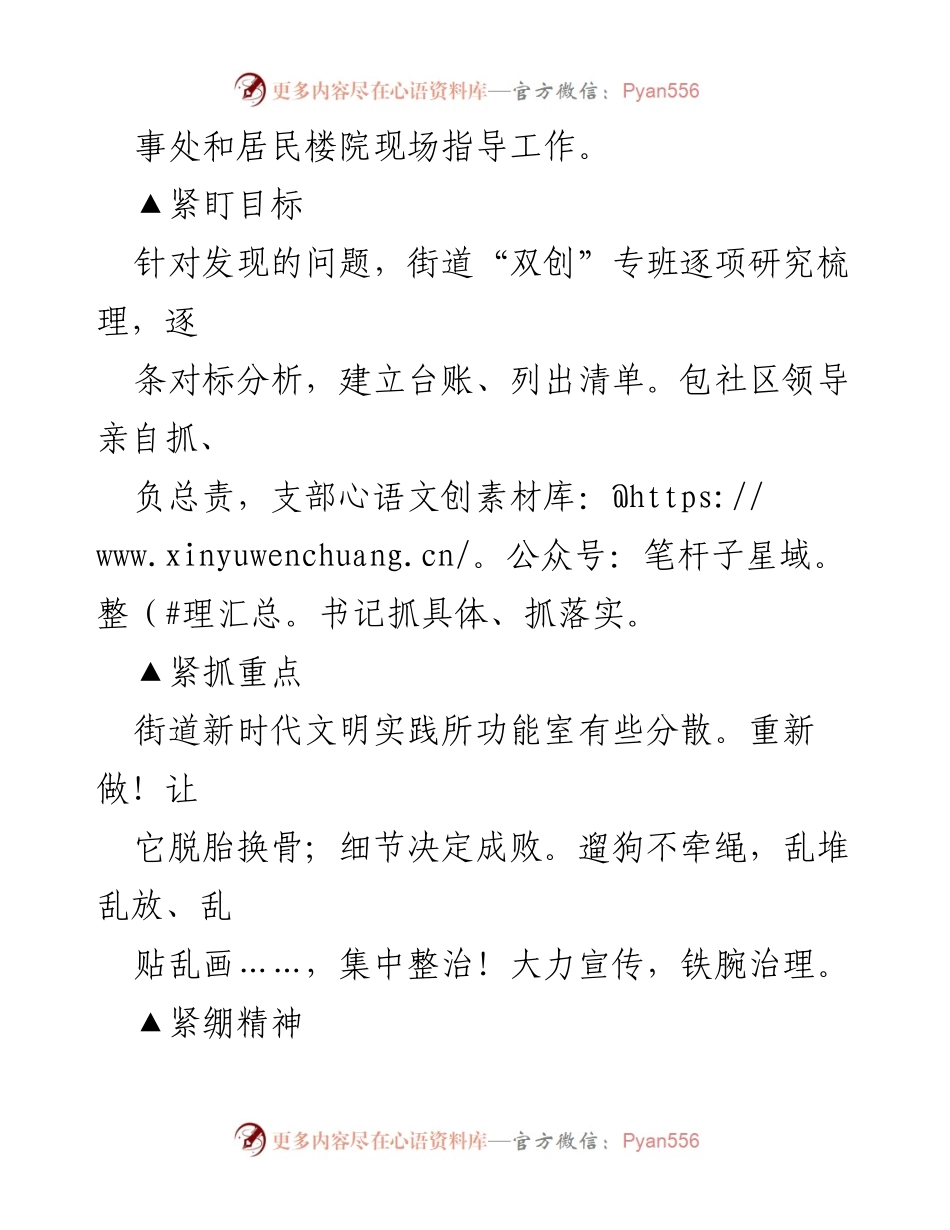 [工作总结] 创文迎检 - 商圣街道全力以赴迎接全国文明城市提名考察.docx_第2页