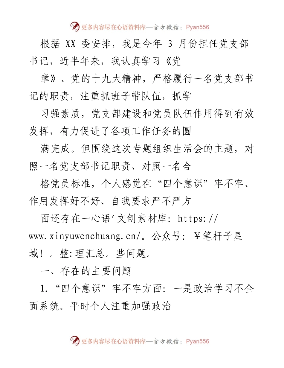 [工作总结] 党支部书记任期总结 - 党支部书记工作总结与问题反思.docx_第1页