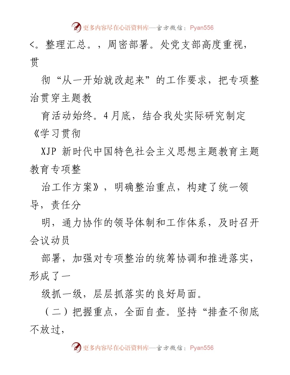 [工作总结] 党支部主题教育 - 2023年党支部主题教育工作开展情况报告_1.docx_第2页