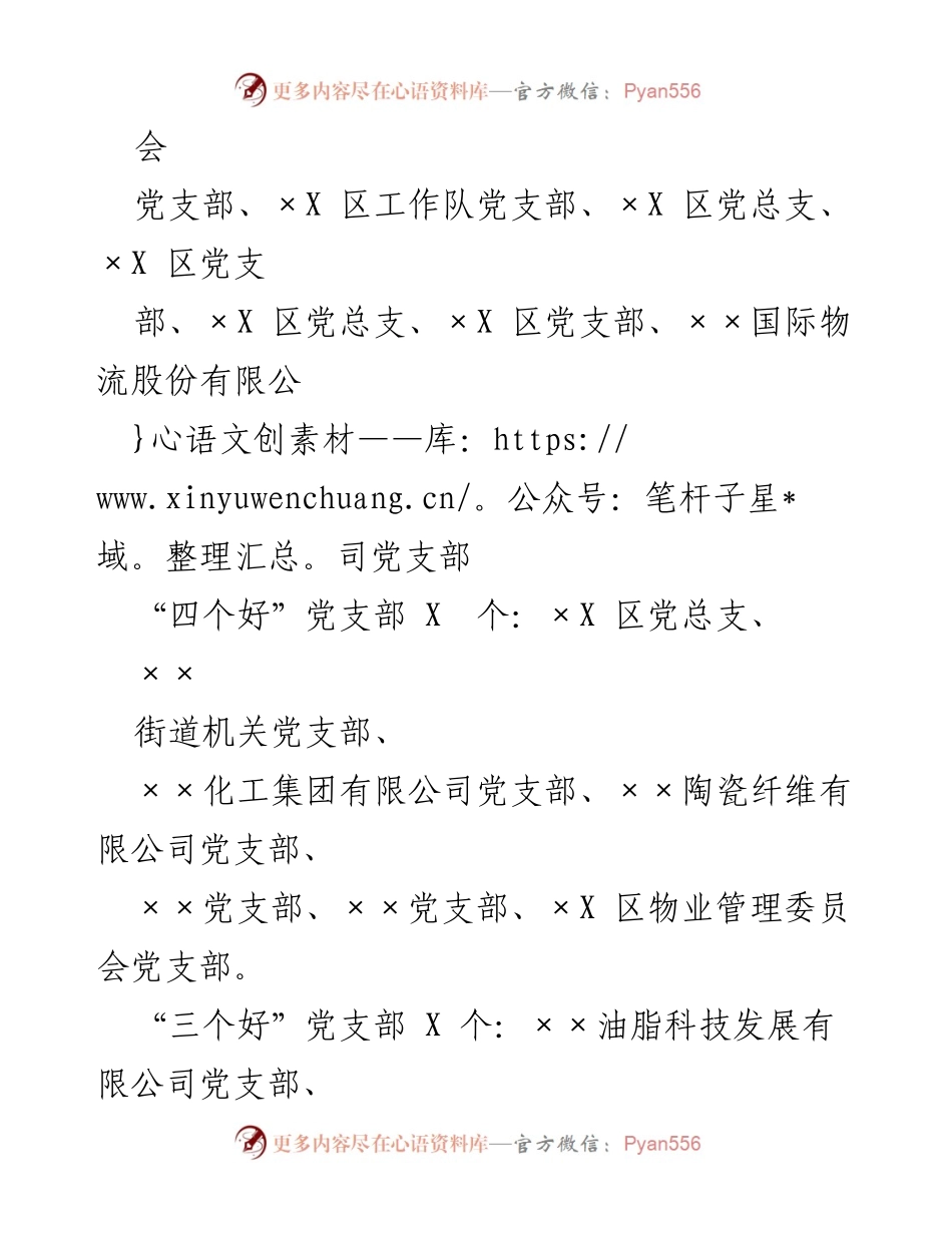 [工作总结] 党支部创建 - 2022年度“五个好”党支部反向监督自查工作总结.docx_第2页