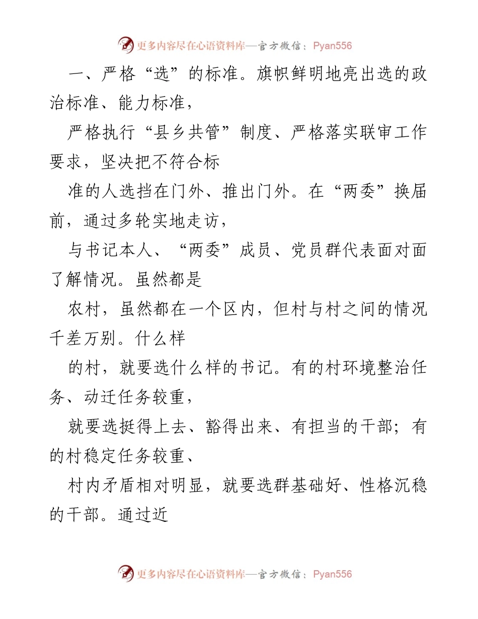 [工作总结] 农村带头人队伍建设 - 农村党组织带头人队伍建设汇报总结.docx_第2页