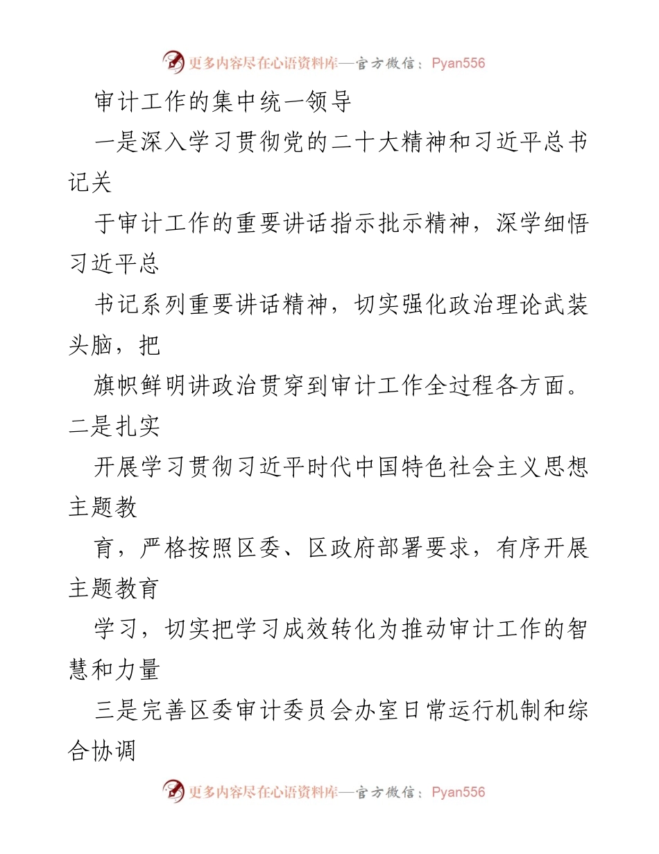 [工作总结] 区审计局 - 2023年工作总结与2024年工作计划.docx_第2页