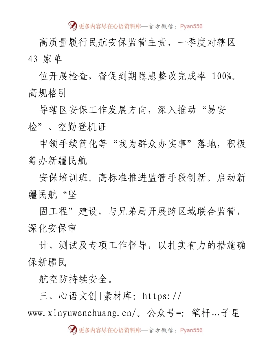 [工作总结] 公安主题教育 - 深化主题教育推动民航安保高质量发展.docx_第2页
