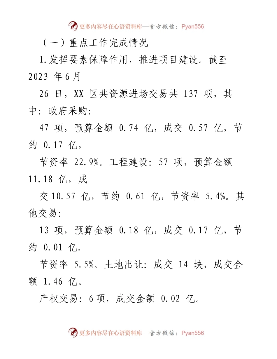 [工作总结] 区管中心 - 2023年上半年工作总结与下半年工作计划.docx_第2页