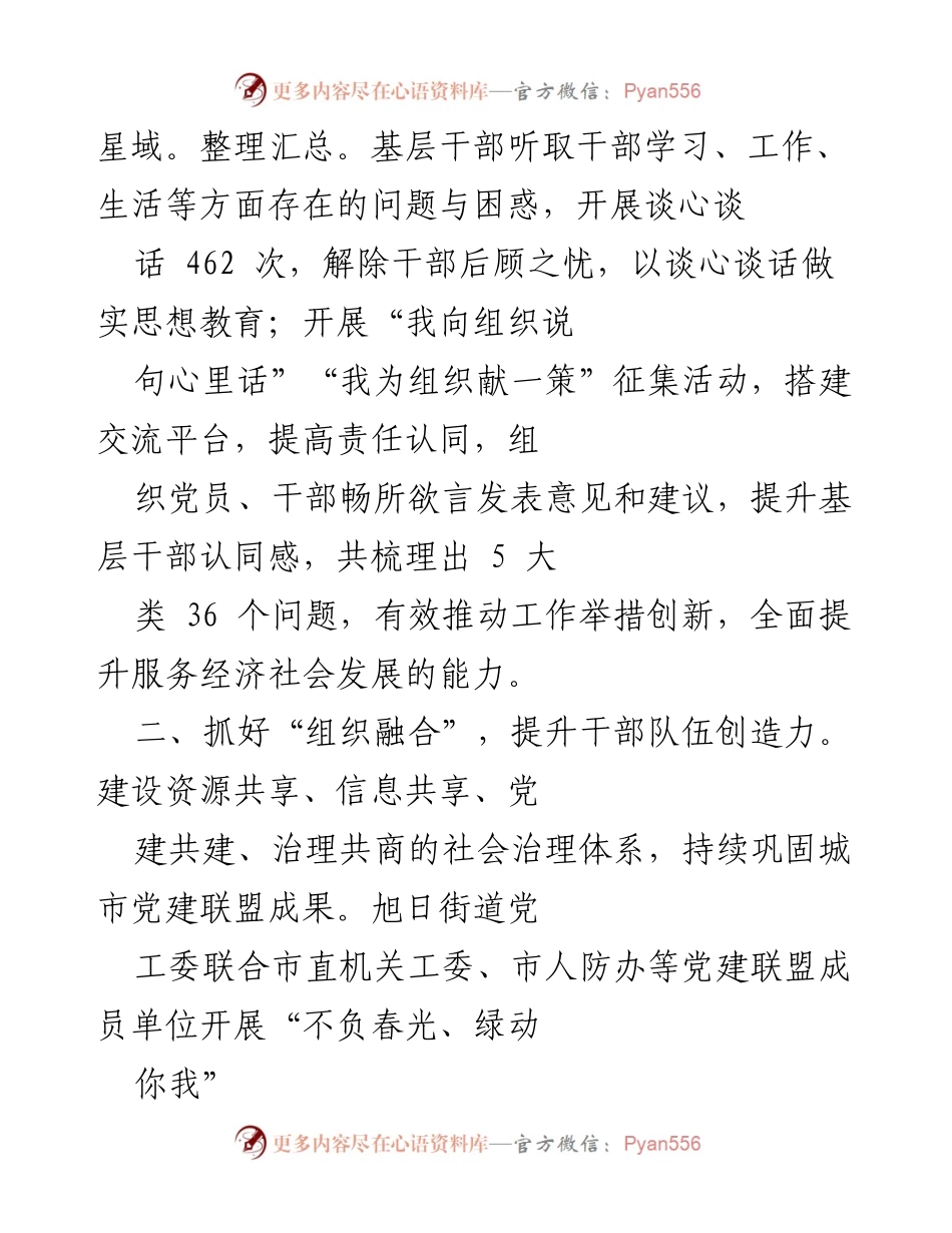 [工作总结] 党建活动 - 党建引领区域发展新动力.docx_第2页